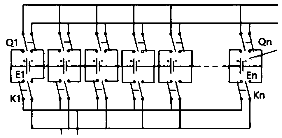Battery pack equalizing circuit and equalizing method