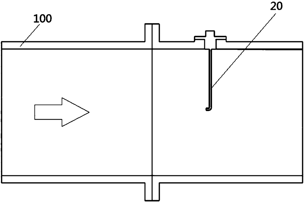 A multi-point film thermocouple structure for fluid dynamic temperature measurement