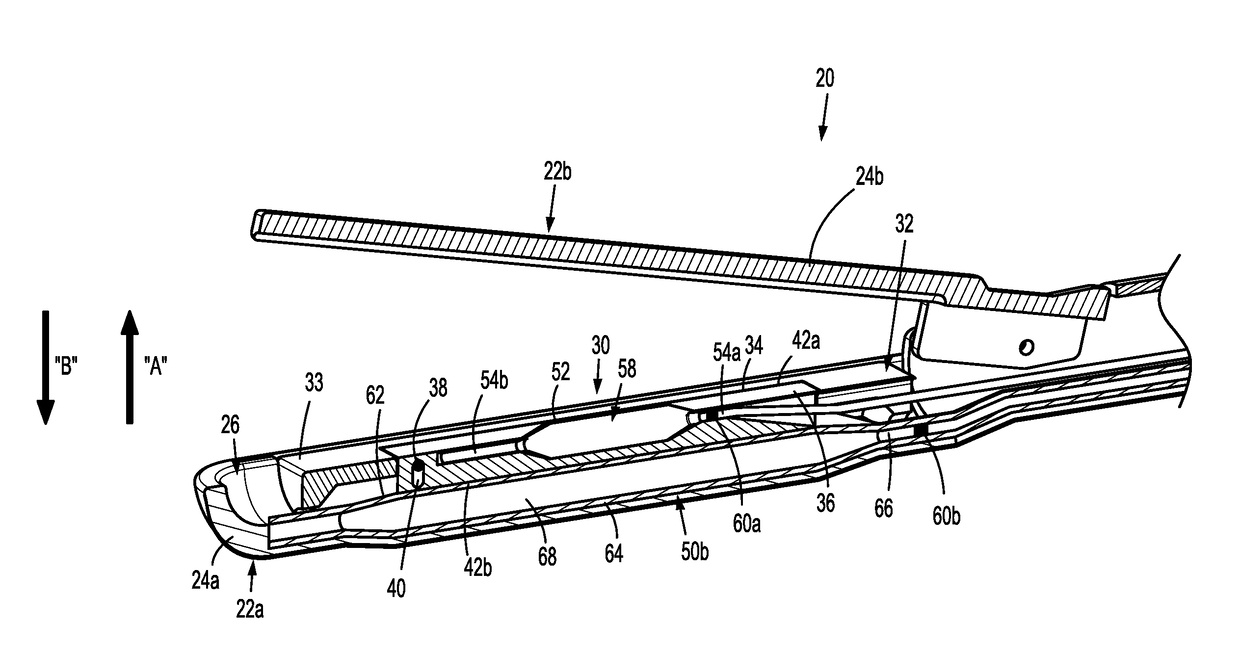 Blood pressure measuring surgical instrument