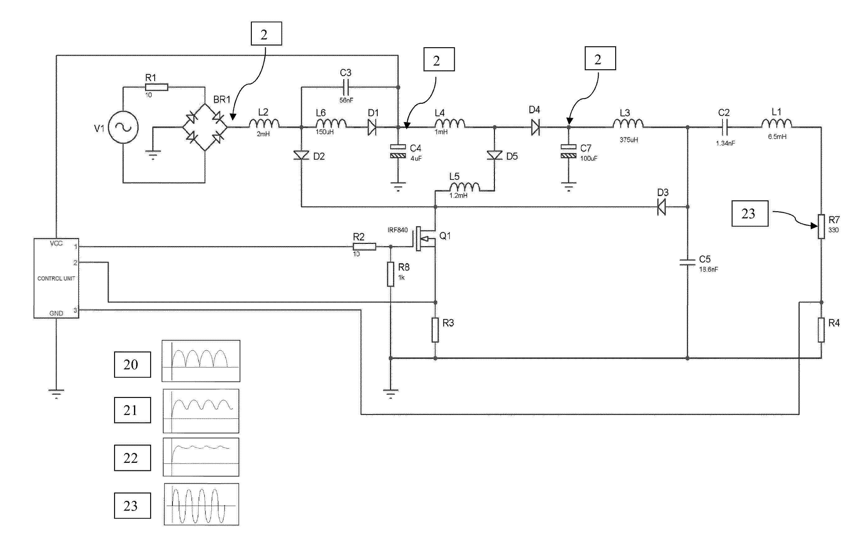 Electronic ballast