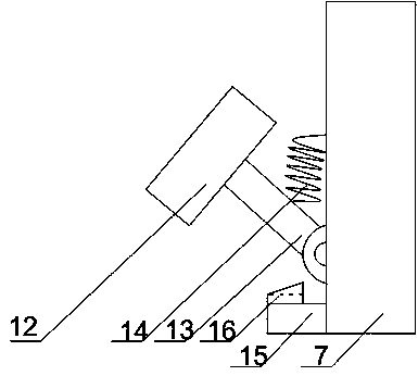 Steel tube welding shielding gas storage structure