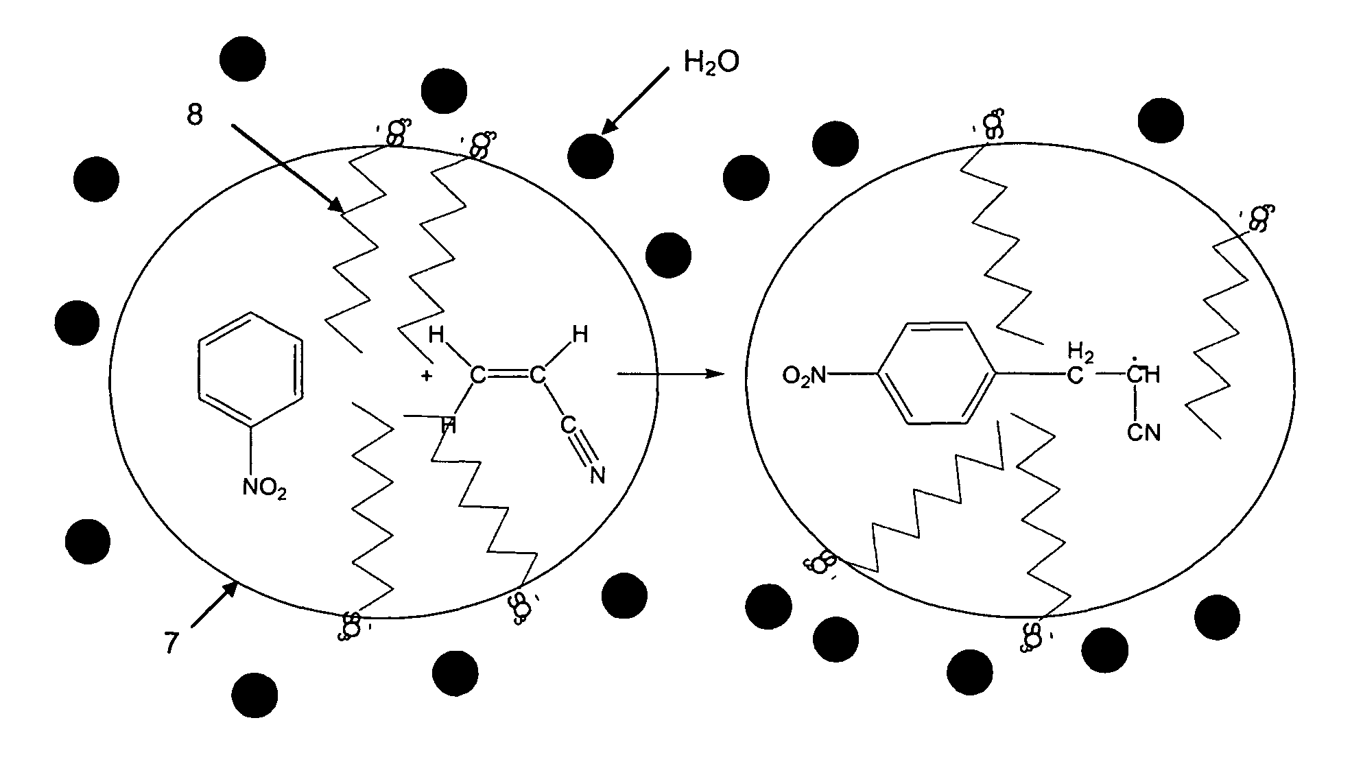 Process for forming organic films on electrically conductive or semi-conductive surfaces using aqueous solutions