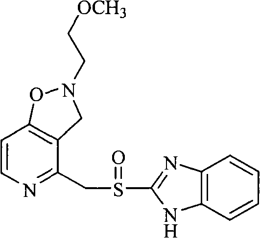 Benzimidazole derivative containing alkoxyl oxygen alkyl ethyl substituted pyridine-tetrahydrochysene isoxazole