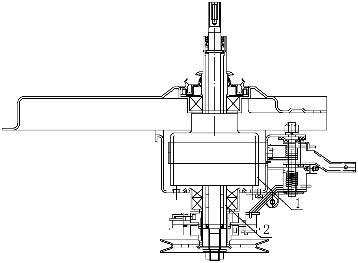 A locking device, its clutch and washing machine