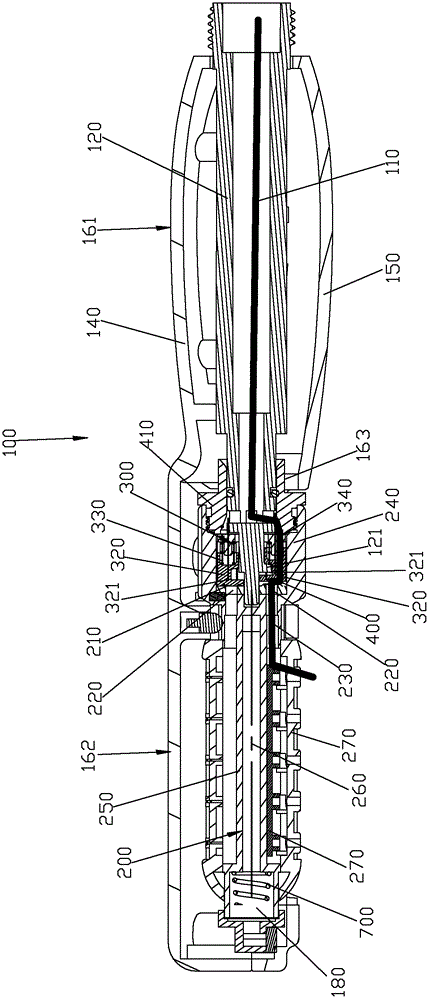 Waterway switch valve group and shower head using same