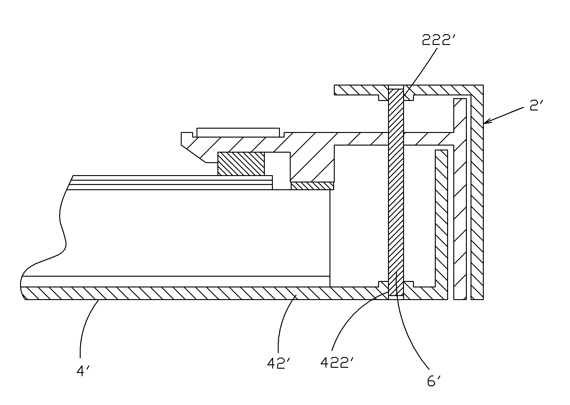 Backlight module with narrow frame of liquid crystal display device