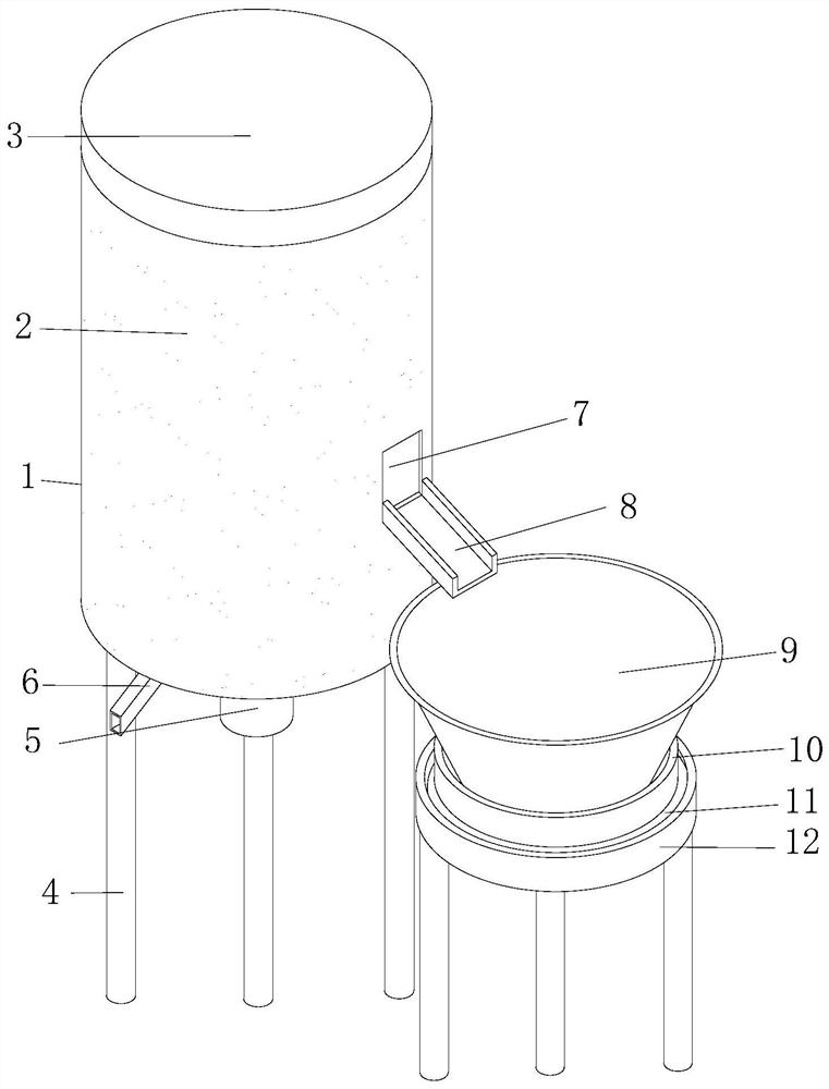 Rapid drying device for formed chemical fertilizers