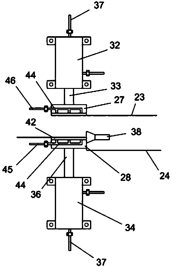 Continuous rolling device for spinning and dyeing