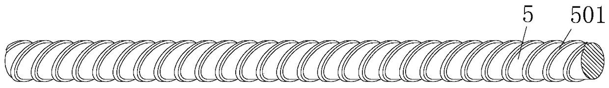 Feeding device for cold pyrotechnic eruption equipment and cold pyrotechnic eruption equipment