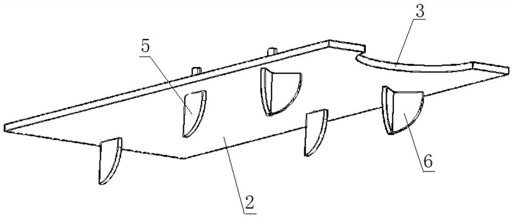 Molten Steel Continuous Casting Separator Structure