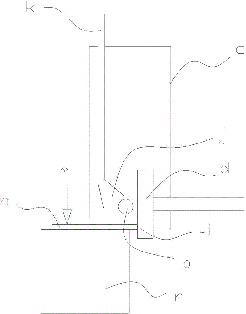 Tile grinding cooling method and device
