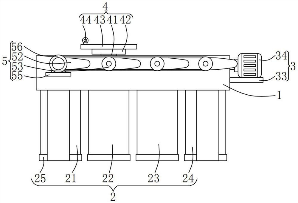 Intelligent garbage classifying and weighing device