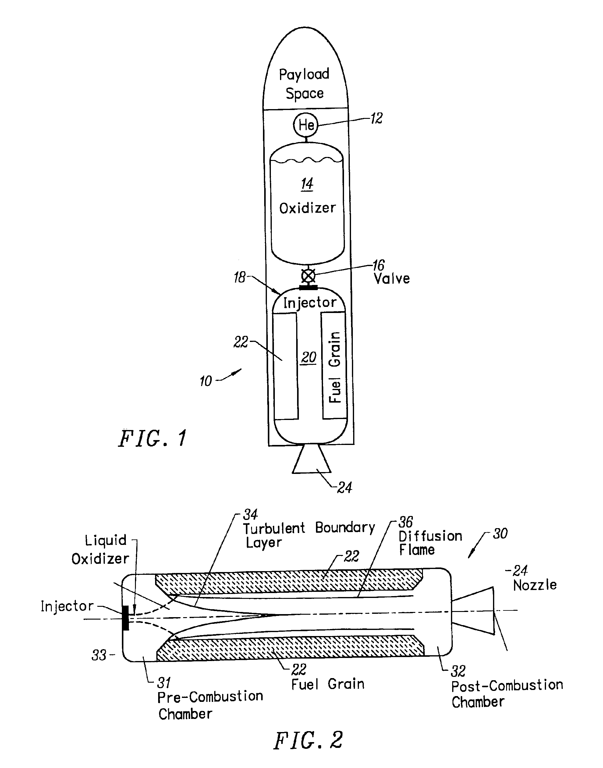 High regression rate hybrid rocket propellants and method of selecting