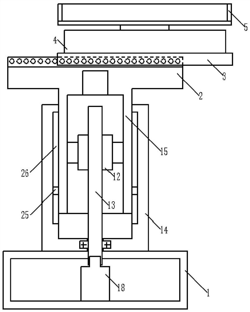 Lifting device for control engineering