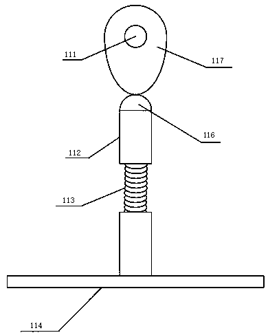 Filter pressing device for purifying cobaltous hydroxide