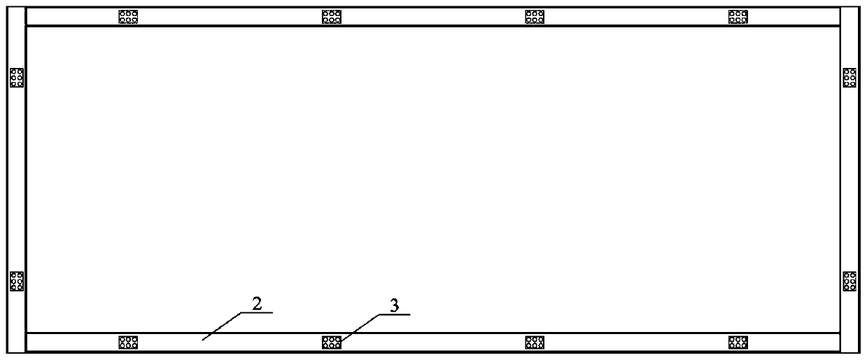 A large-scale quasi-static test device and method for soil-underground structure