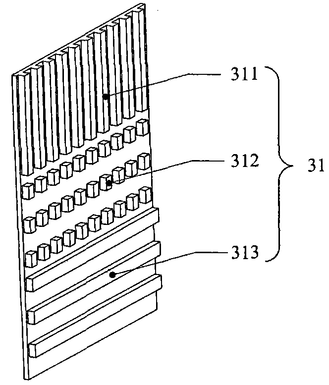 A three-dimensional displacement measurement device using dual-frequency laser and diffraction grating