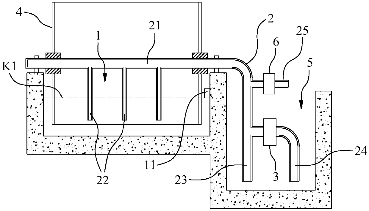 Liquid discharge control method of bleaching pulp system