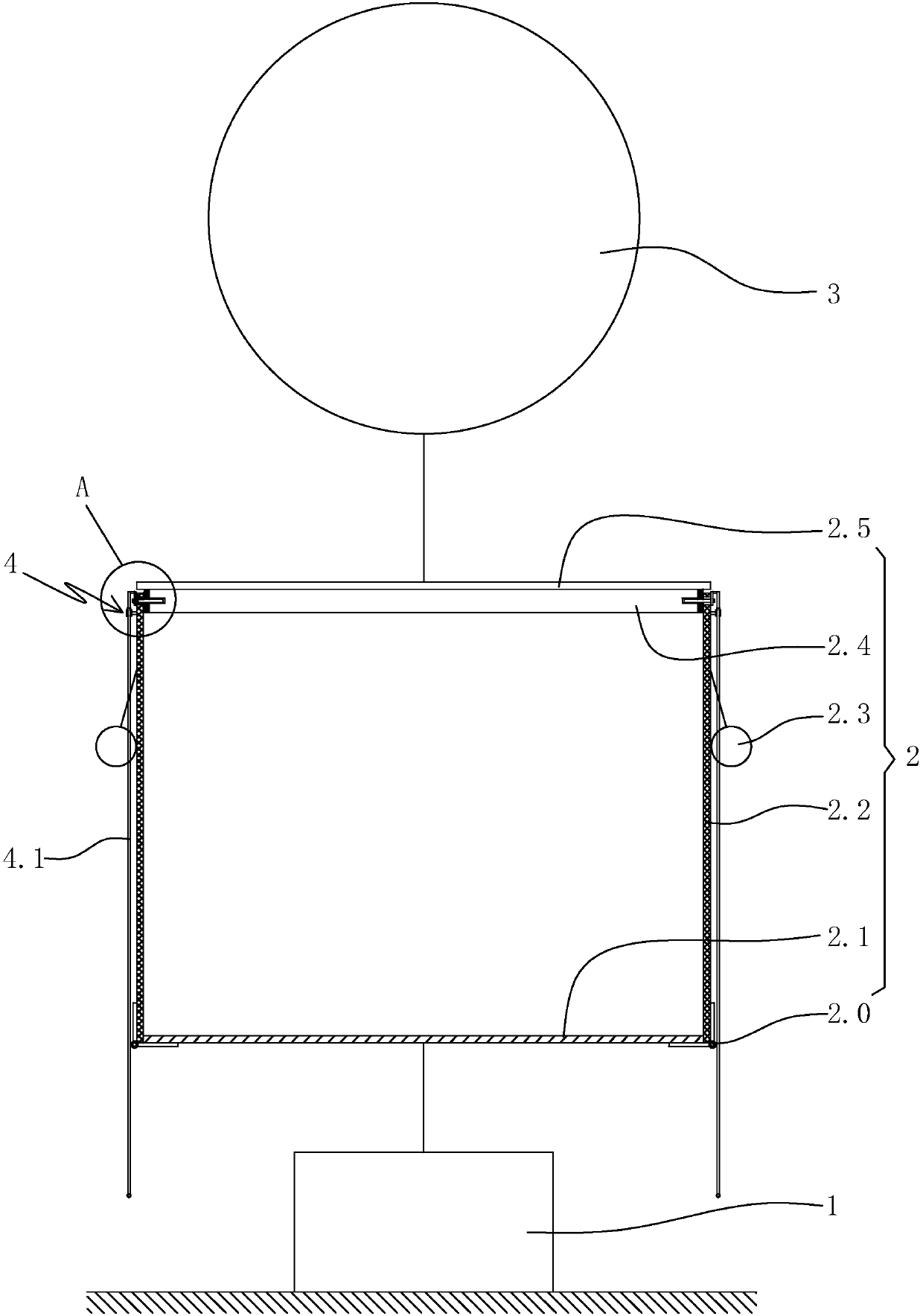 Settling artificial releasing device
