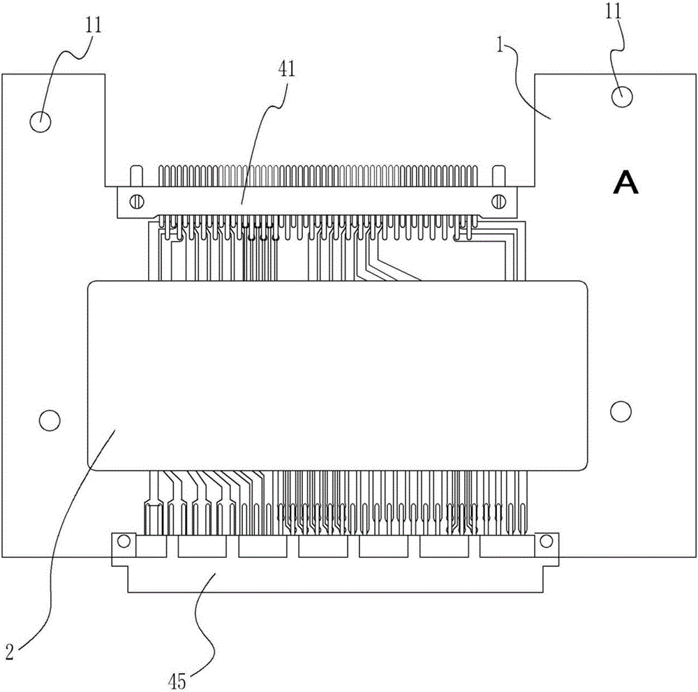 Integrated chassis filter plate structure