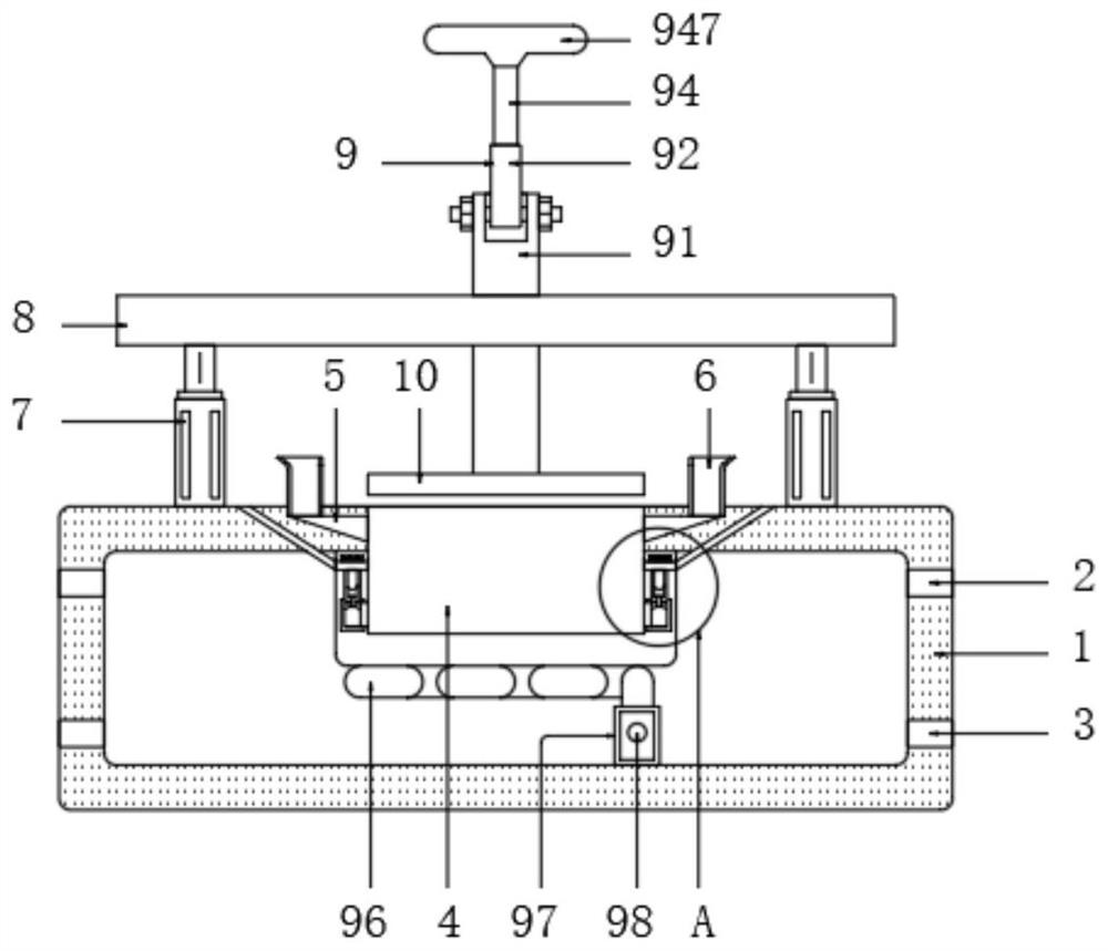 Rapid-formed die casting device for die of metal anti-vibration engine precision accessory