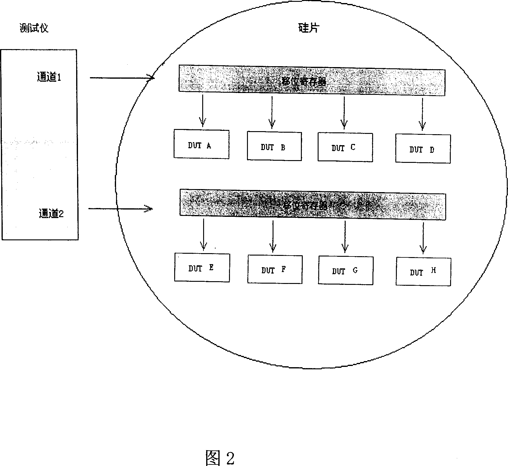 Method for parallelly detecting synchronous communication chips