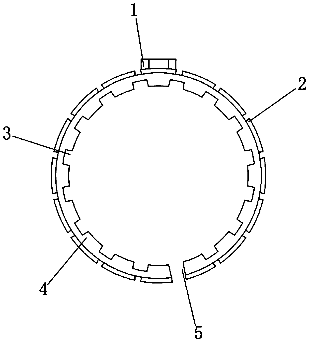 Novel engineering plastic linear bearing