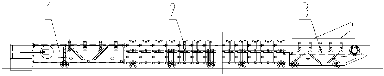 S-shaped belt conveyer adopting modular joint unit