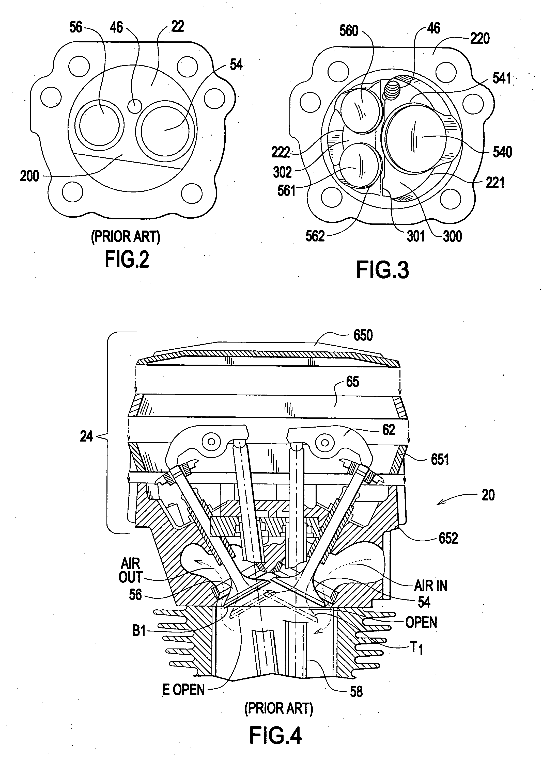 Concave combustion chamber
