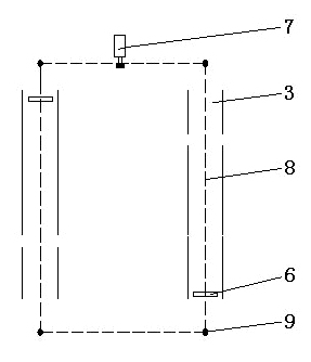 Device and method for mechanically cleaning manure of leaky pigsty