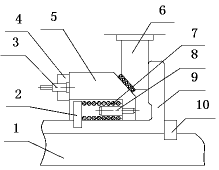Inclined slider mechanism