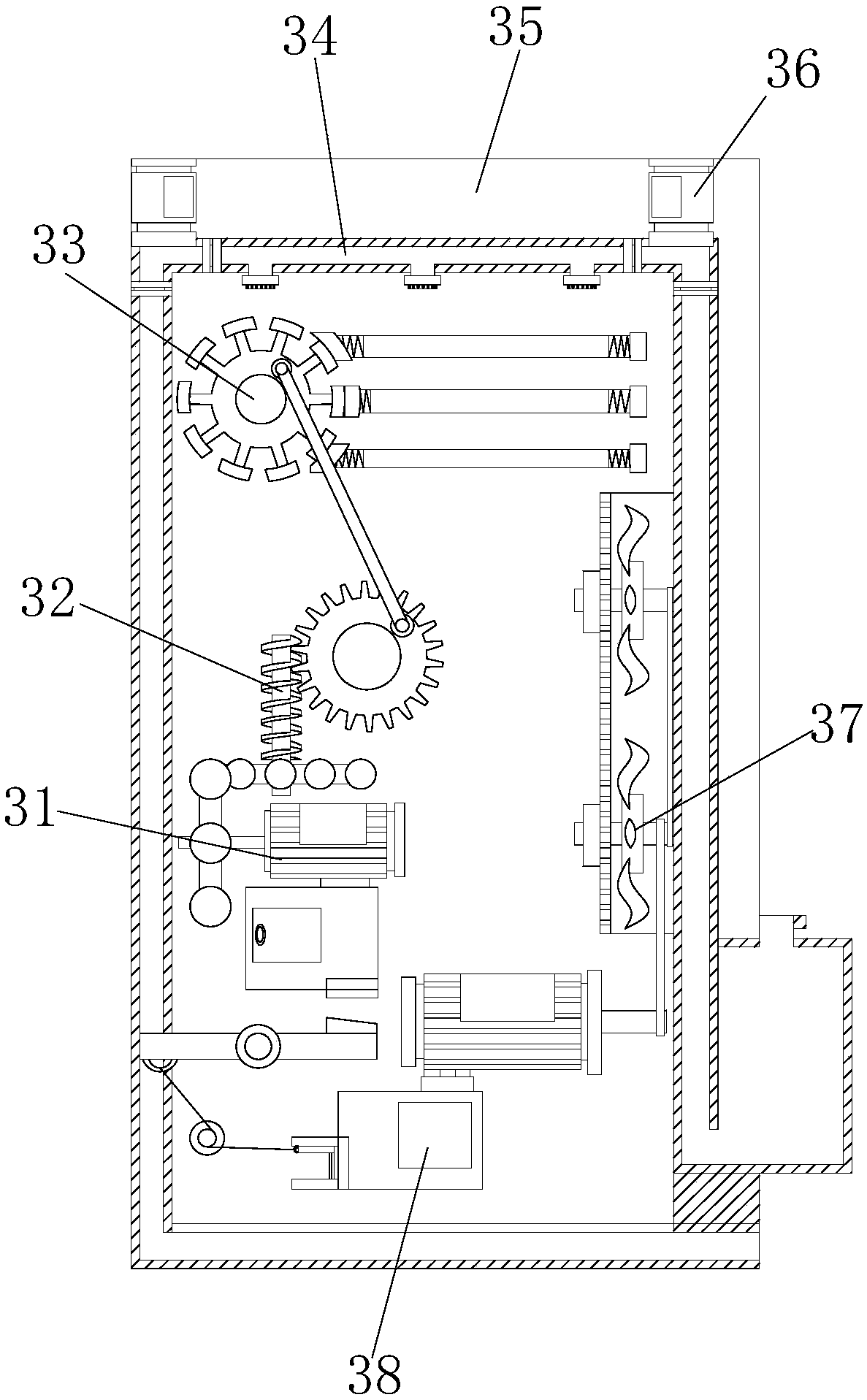 Multifunctional instrument cabinet for otorhinolaryngology diagnosis and treatment table