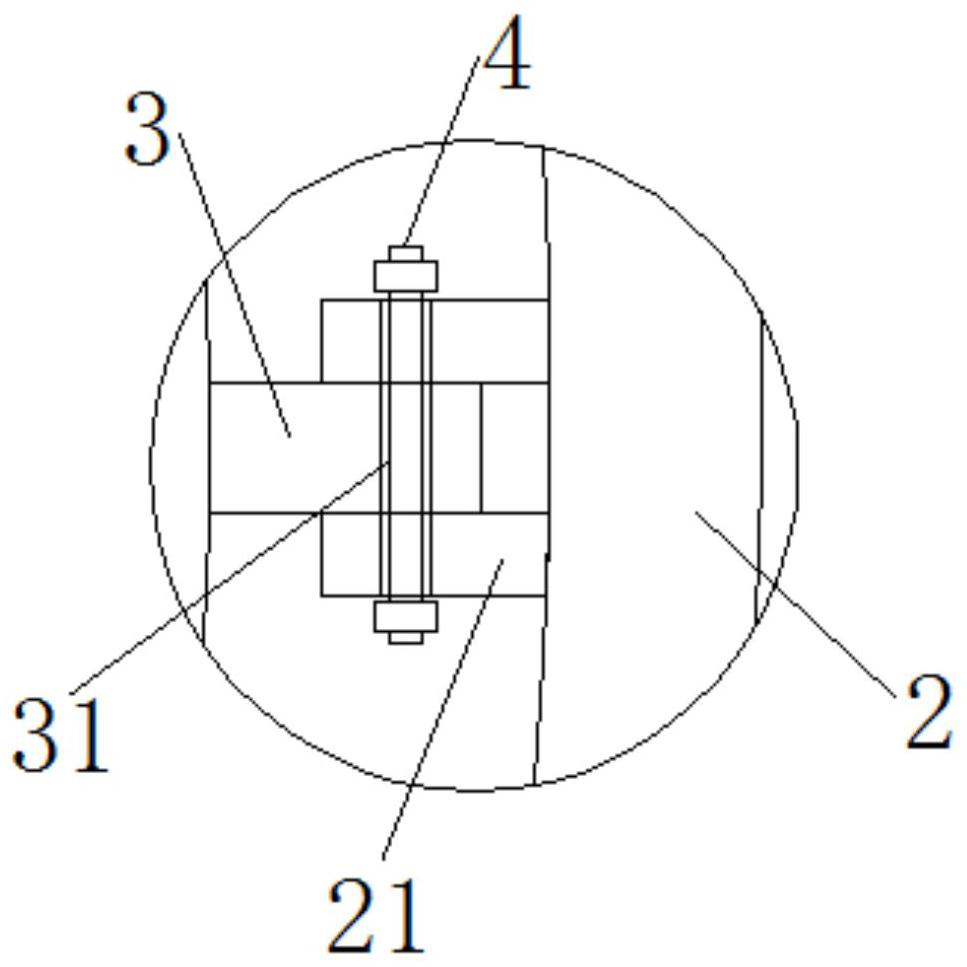 Auxiliary structure of wind generating set tower