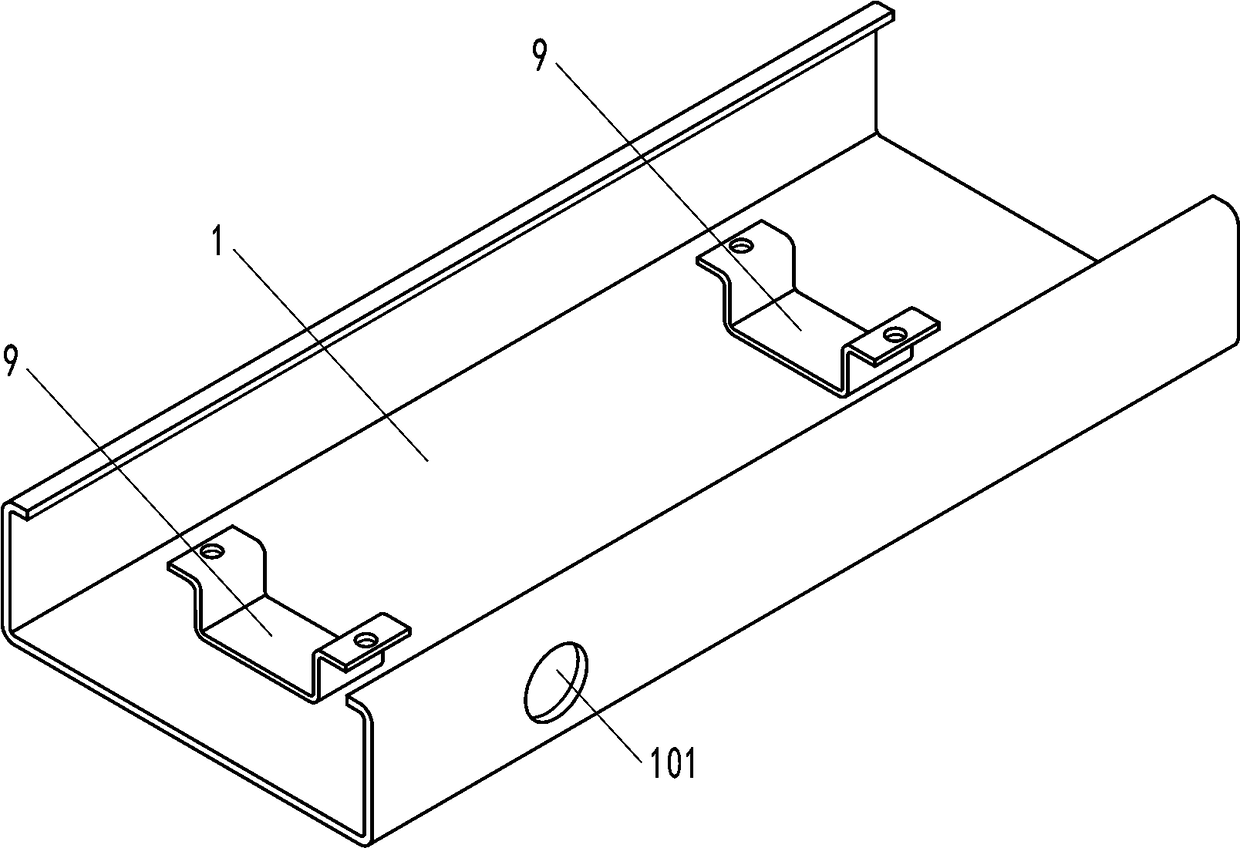 Highway tunnel illumination distribution system and branch module