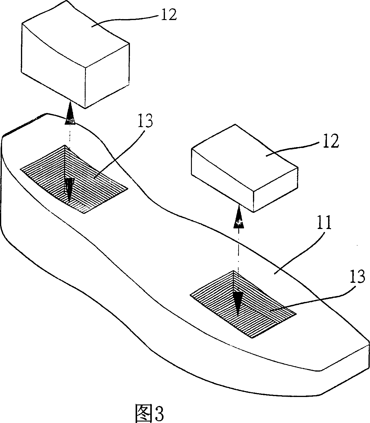 Manufacturing method of combined type middle sole