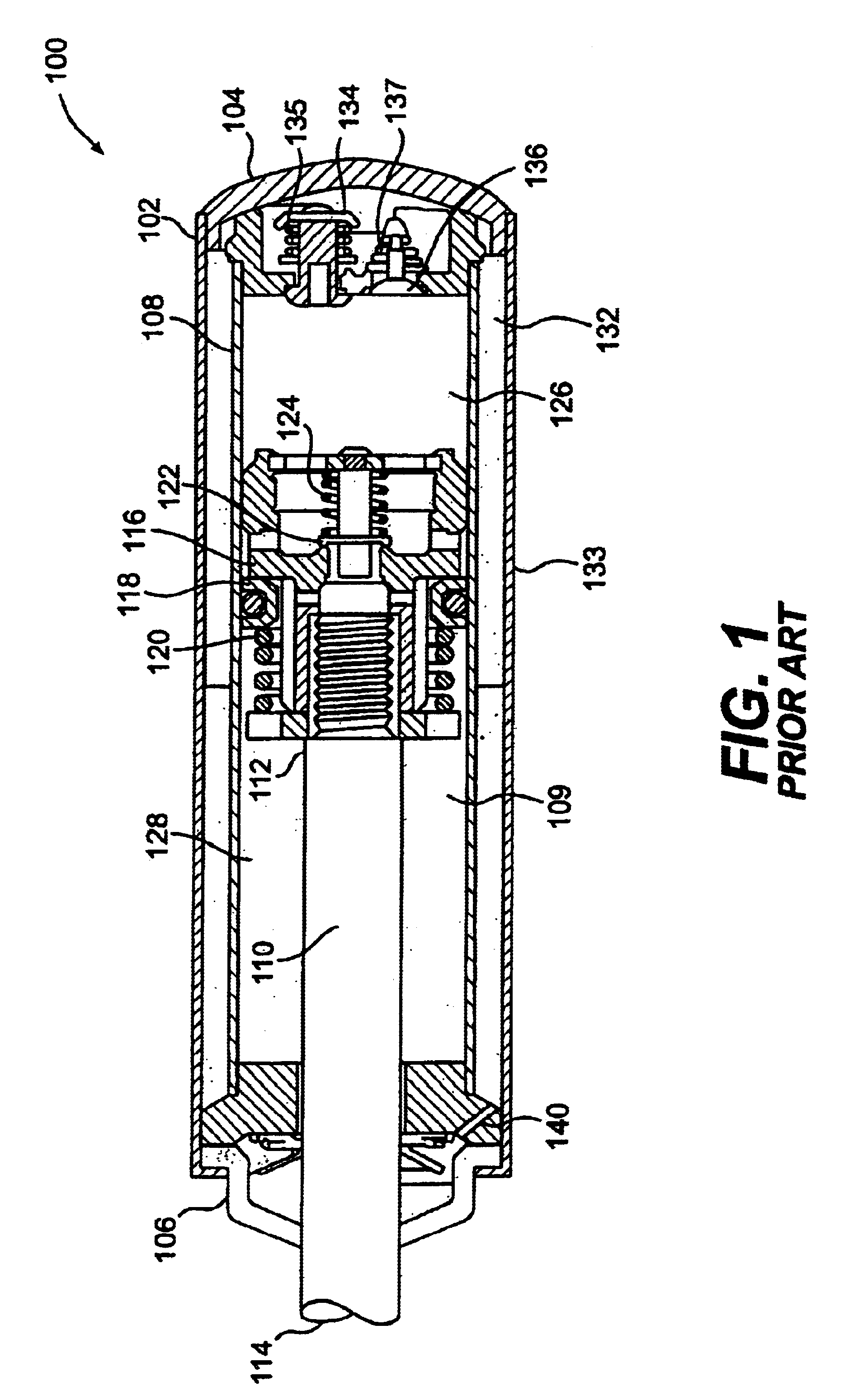 Shock absorber with adjustable valving