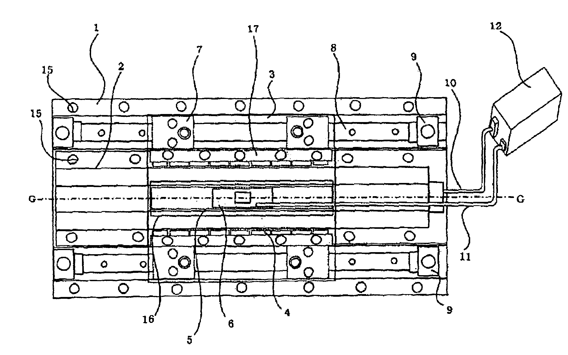 Moving magnet type linear slider