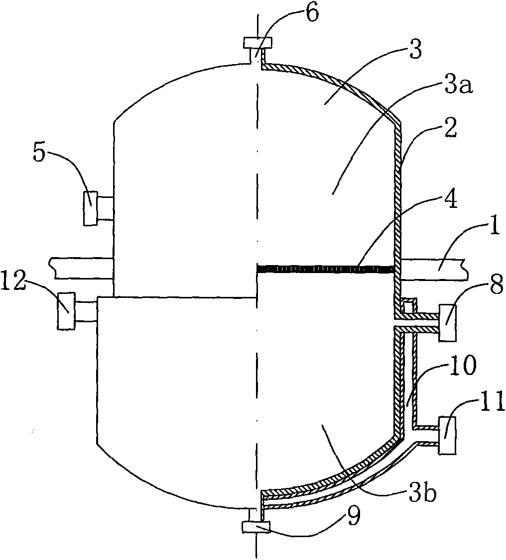 Recrystallization purifying device for lactide