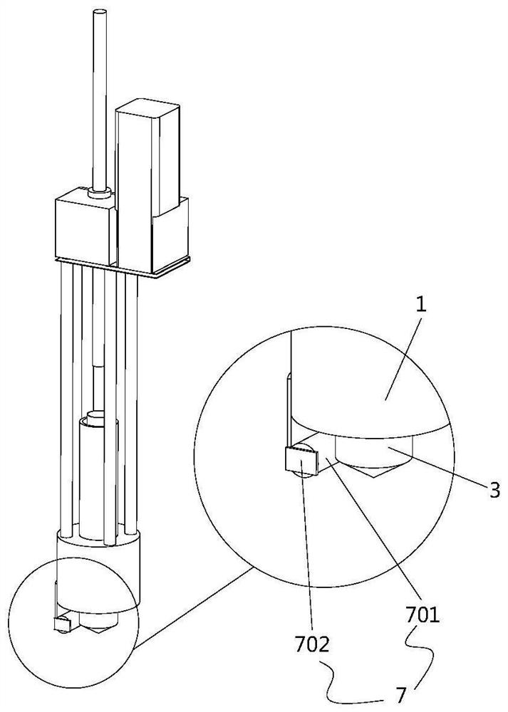 Rapid forming device and system for ultra-high molecular weight polymer and control method of rapid forming system