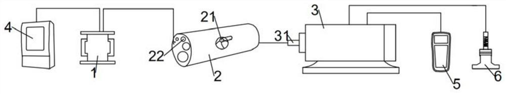 Permanent magnet synchronous motor dragging device transformed from induction motor