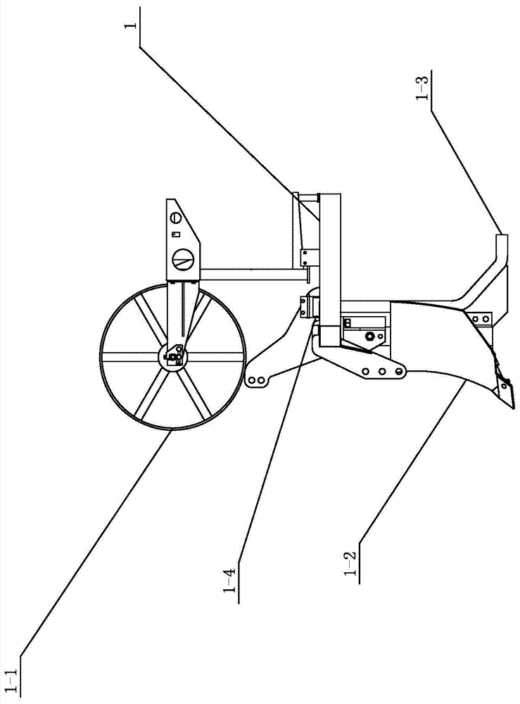 Device for laying drip irrigation pipes and double-row sugarcane planter using same