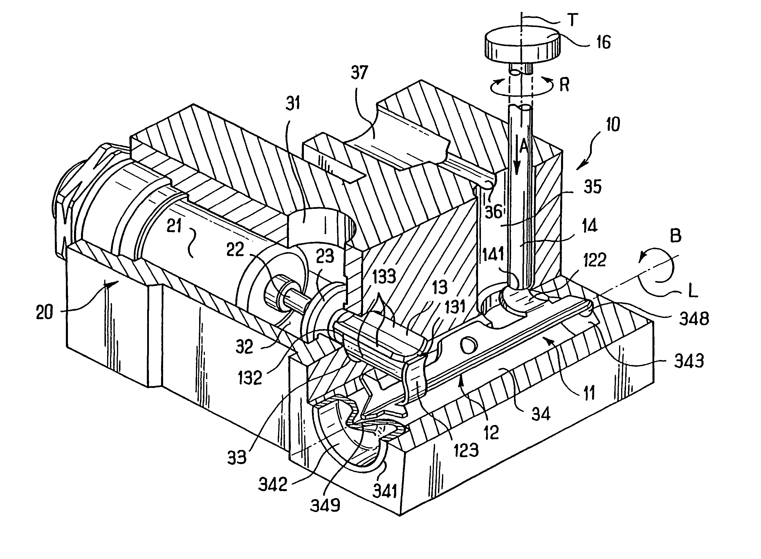 Safety valve, in particular for cooking plate gas and related mounting method