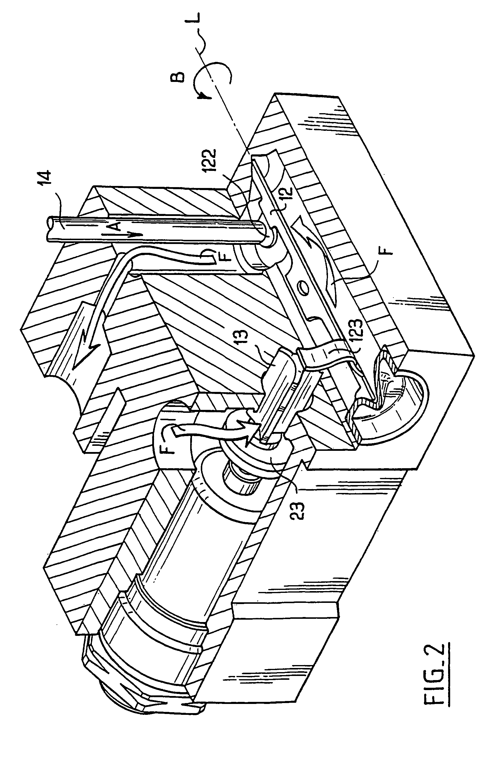 Safety valve, in particular for cooking plate gas and related mounting method