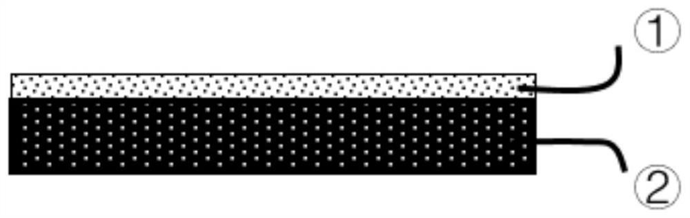 Diaphragm and battery containing diaphragm