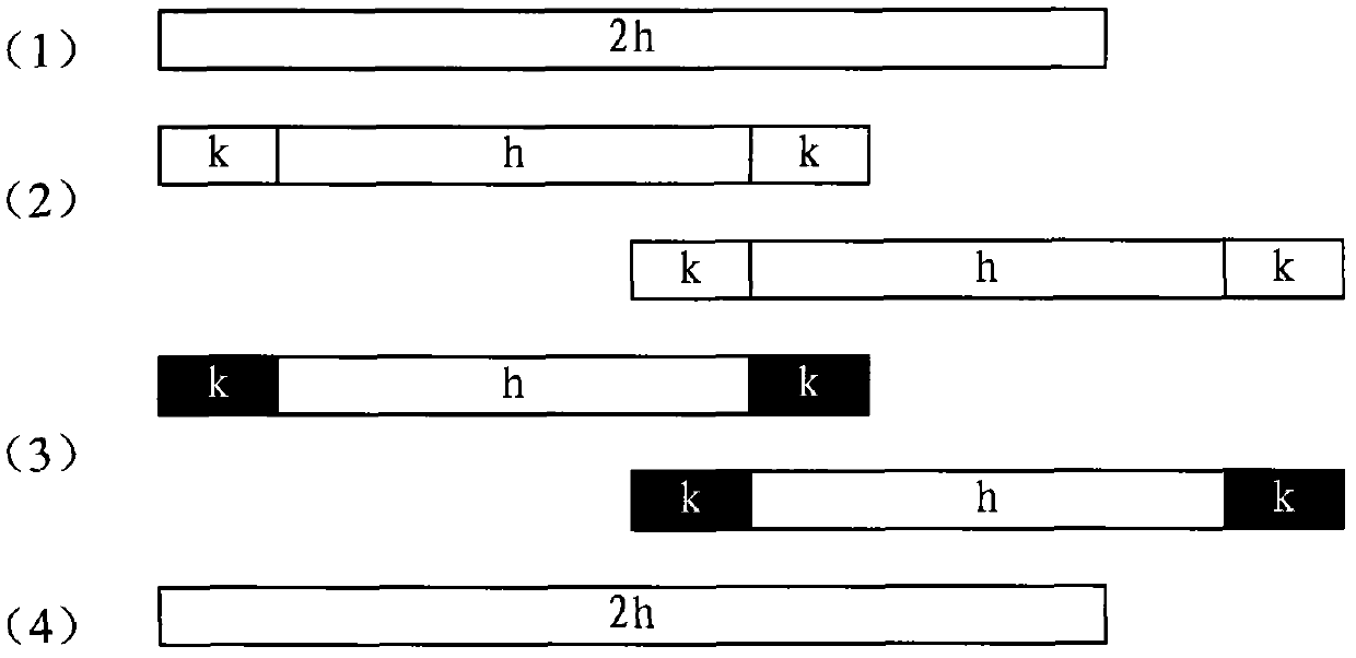 Method and system for transcoding multimedia slices based on overlapping boundaries