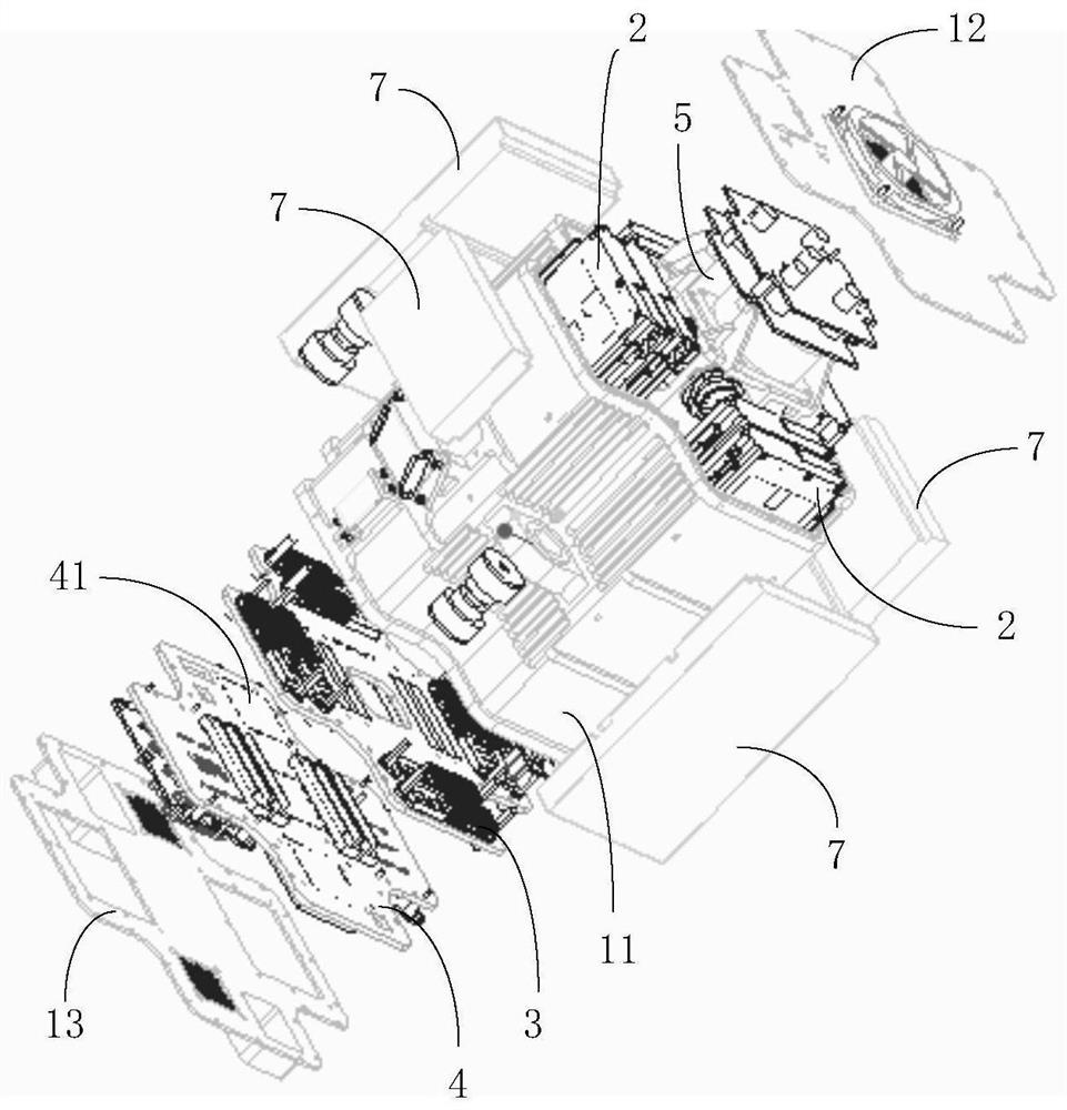 Integrated controller and aircraft applied to aircraft