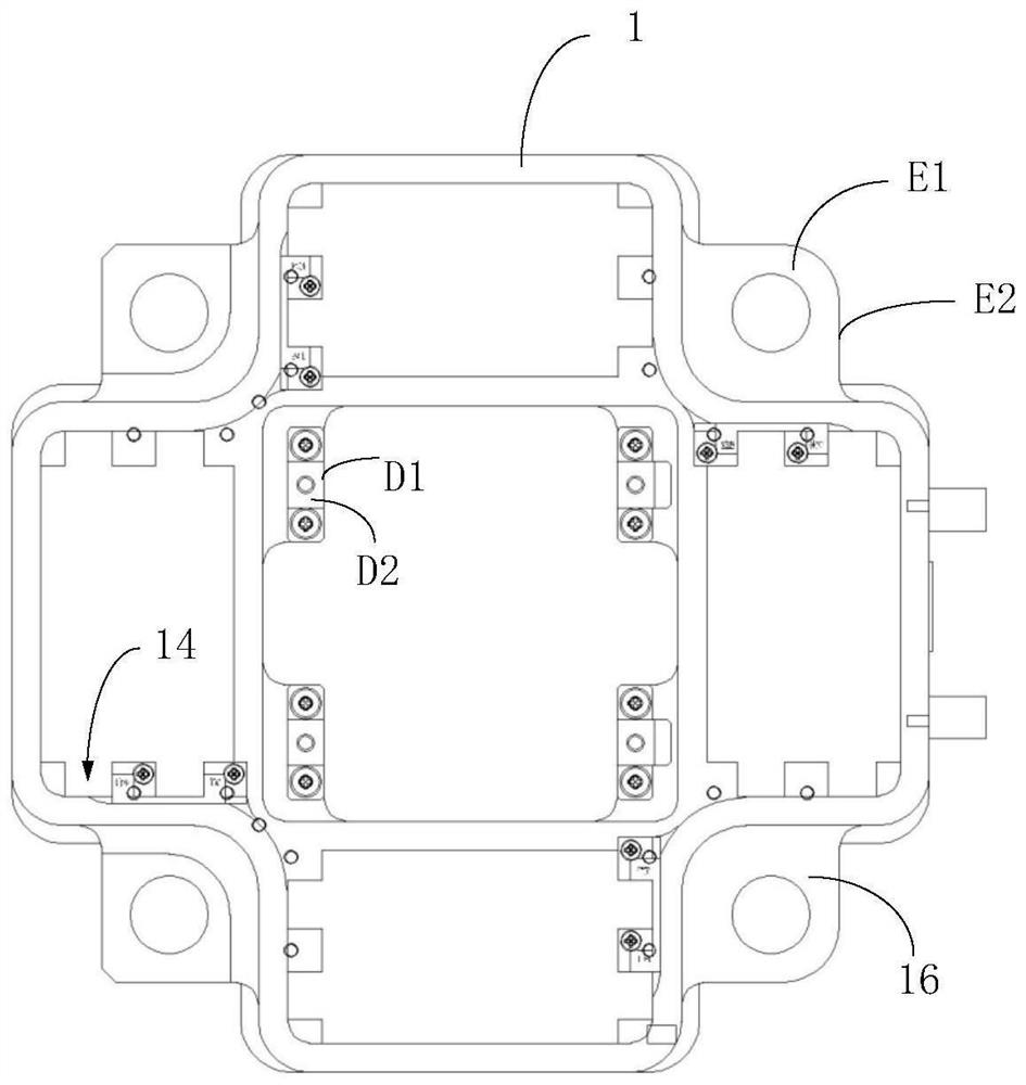 Integrated controller and aircraft applied to aircraft