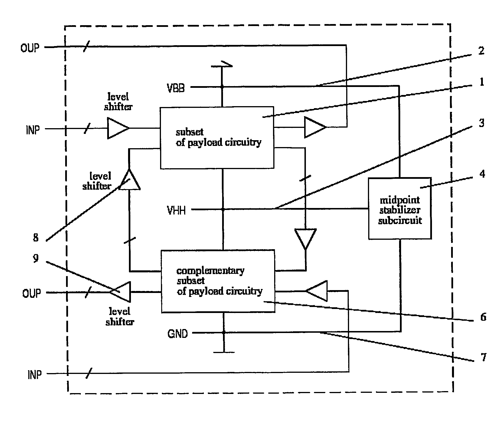 Low-voltage IC-circuit