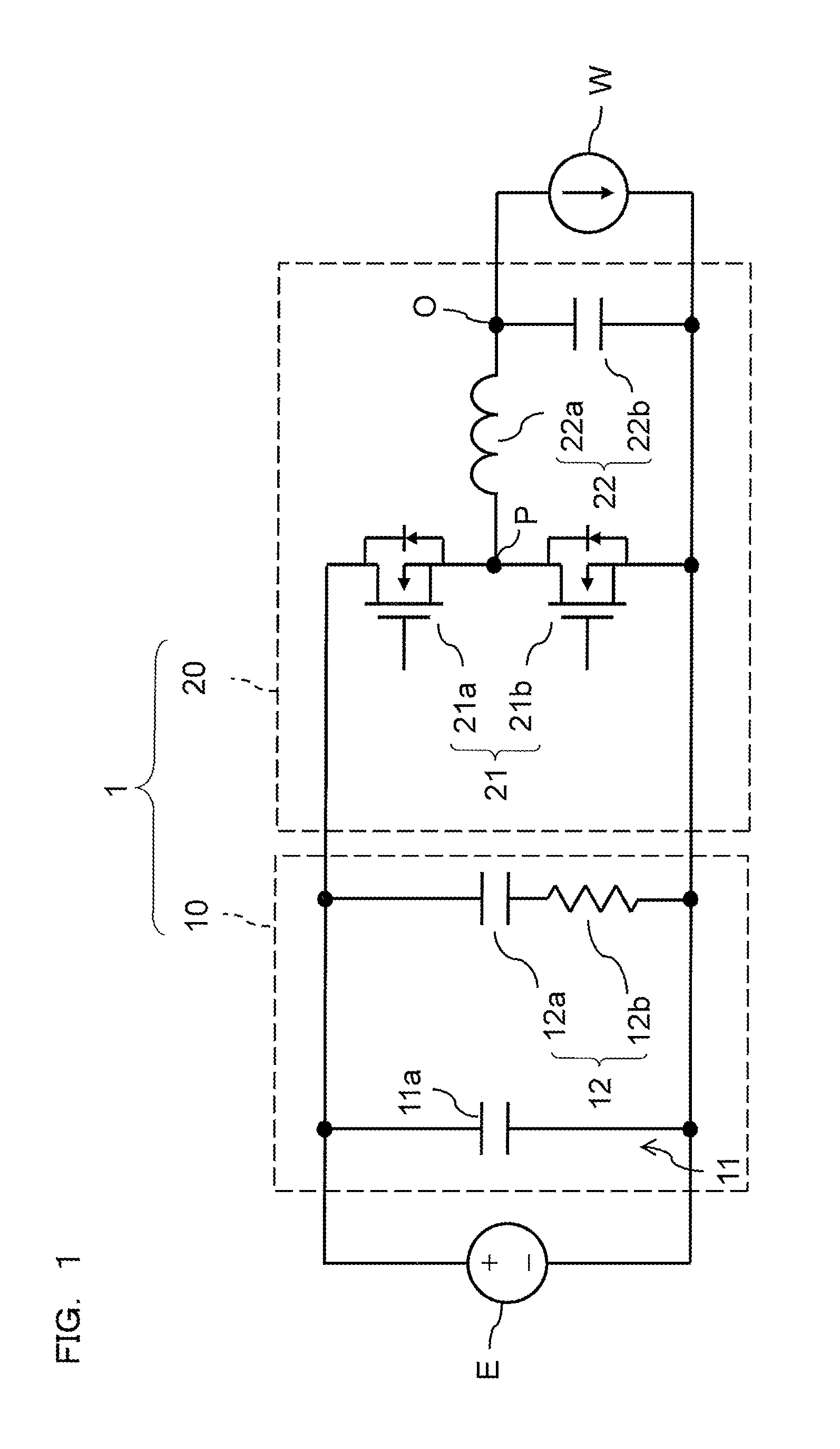 Power supply filter and electronic circuitry including the same