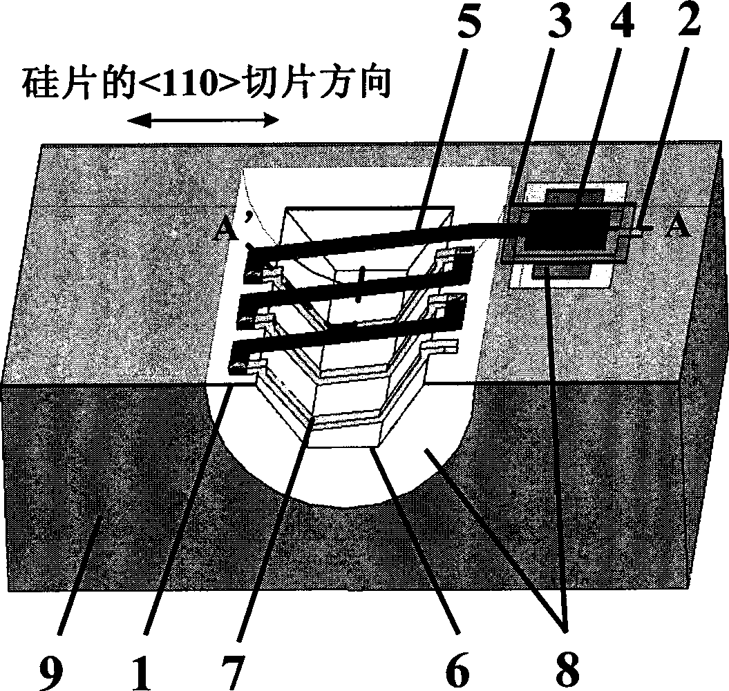 Radio frequency filter capable of single chip integration and manufacture method thereof